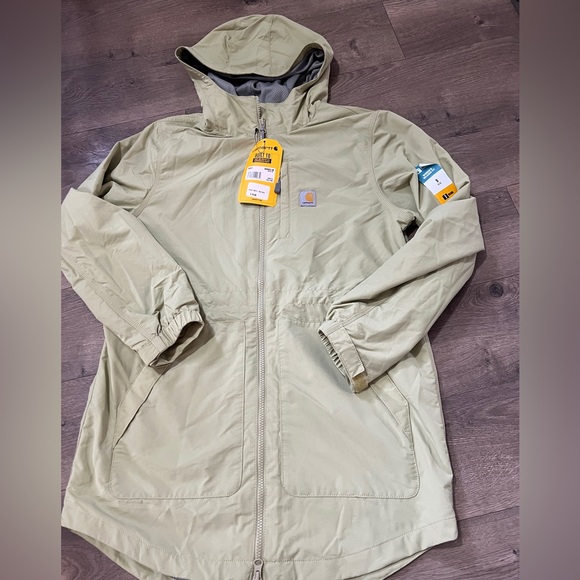 Carhartt Jackets & Blazers - Carhartt Rain Defender Lightweight Coat Size Small (4-6) New